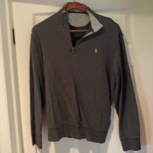 Polo pullover sweatshirt